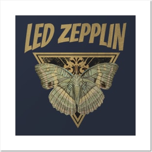 Led Zepplin // Fly Away Butterfly Posters and Art